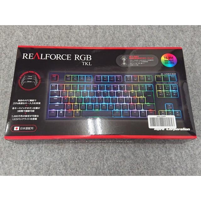 REALFORCE @【未使用品】 東プレ RGB TKL / R2TLA-JP4G-BK 日本