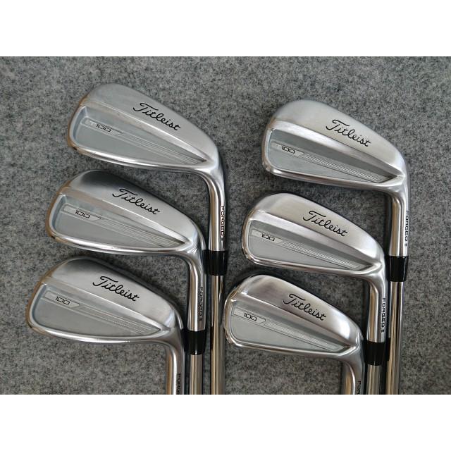 Titleist Ｔ100 FORGEDアイアンセット 5本セット 日本正規品】 タイトリスト T100 アイアンセット 6本組 (#5-Pw