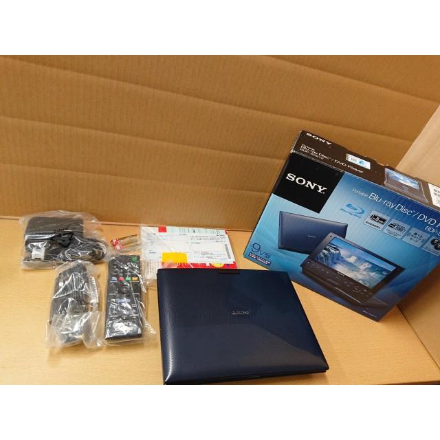SONY BDポータブル ブルーレイプレーヤーBDP-SX910(収納バッグ付