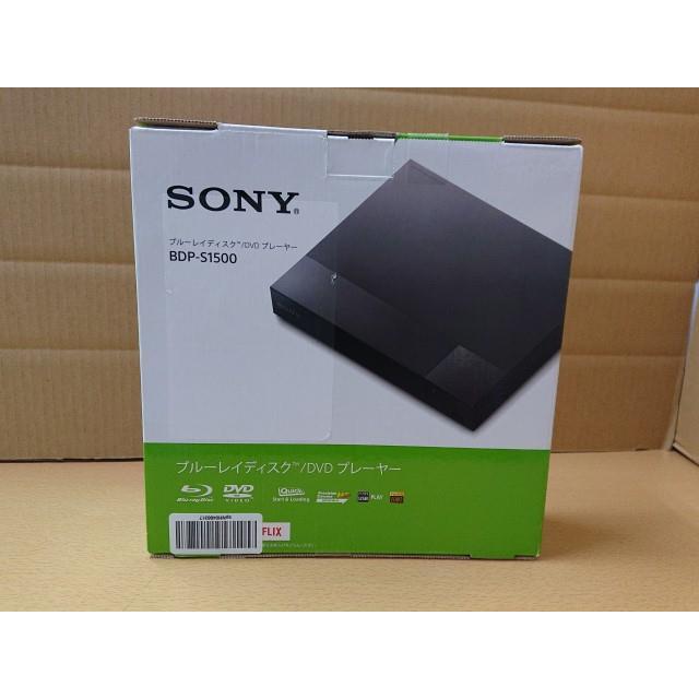 新品・未開封品SONY ブルーレイ DVDプレーヤー BDP-S1500 @【未