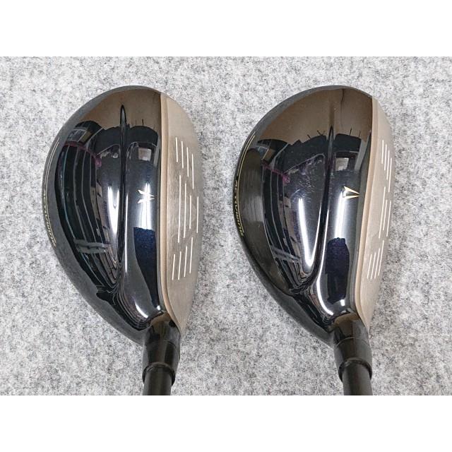 @【中古】 美品！ 左用 2024 XXIO13 ゼクシオ13 ネイビー ハイブリッド H5 23° \u0026 H6 26° 2本セット 秩父 弐 UT (S) レフティーの画像