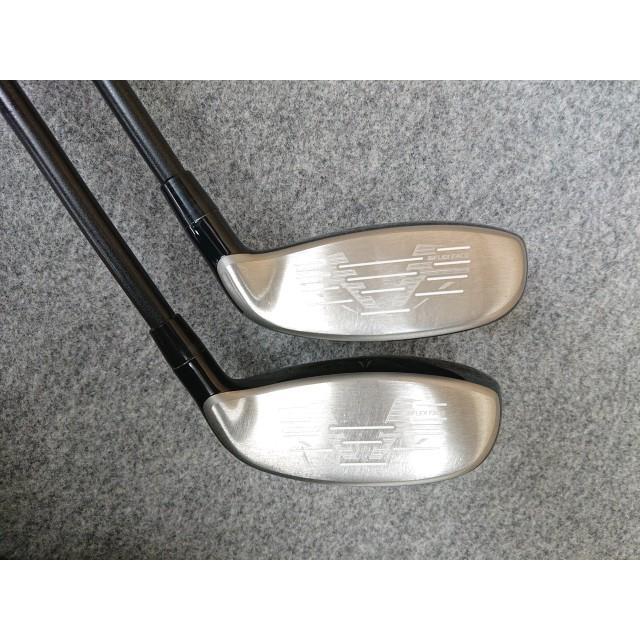 @【中古】 美品！ 左用 2024 XXIO13 ゼクシオ13 ネイビー ハイブリッド H5 23° \u0026 H6 26° 2本セット 秩父 弐 UT (S) レフティーの画像