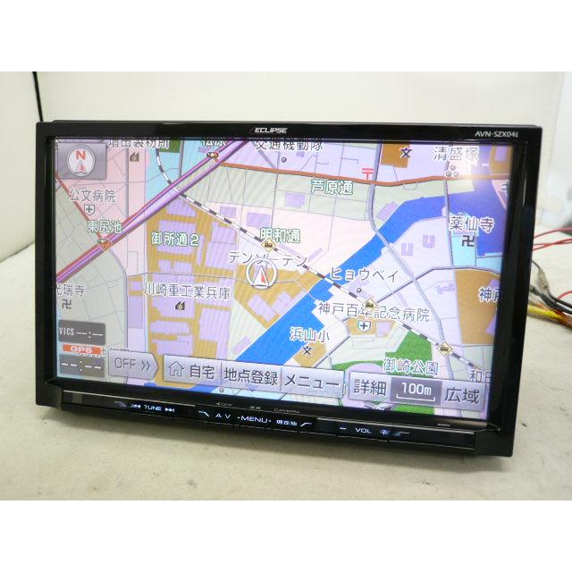 中古】 9インチ イクリプス AVN-SZX04i メモリーナビ フルセグ