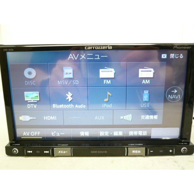 2025年　楽ナビ　AVIC-RZ09 HDMI/フルセグ/Bluetooth 2025年楽ナビAVIC-RZ09 HDMI/フルセグ/Bluetooth