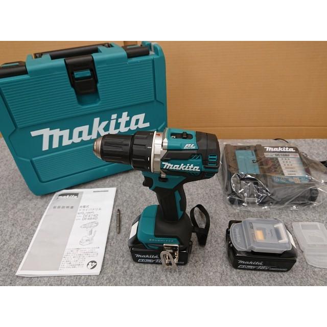 未使用品/makita マキタ◆DF484DRGX/充電式ドライバドリル◆18V 6.0Ah/アプト/ブラシレスモーター / 1198 マキタ（makita） @【未使用品】 充電式ドライバドリル DF484DRGX (青