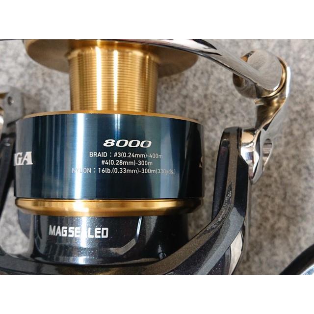 @【未使用品】 訳あり ダイワ 20ソルティガ 8000-H スピニングリール SALTIGA