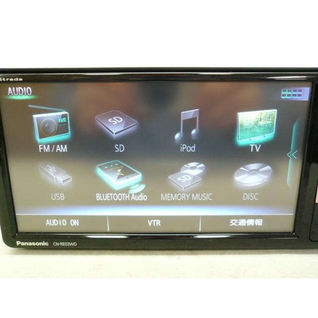 中古】 2025年度版 パナソニック ストラーダ CN-RE03WD メモリーナビ