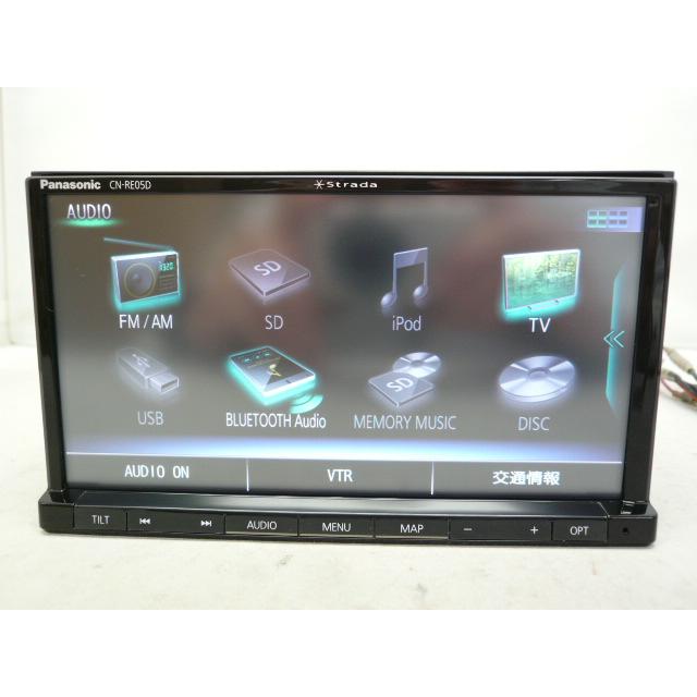 中古】 2025年版 パナソニック ストラーダ CN-RE05D メモリーナビ 地