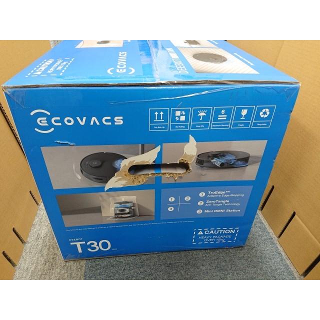 DEEBOT @【未使用品】 エコバックス T30 OMNI 床掃除ロボット ブラック