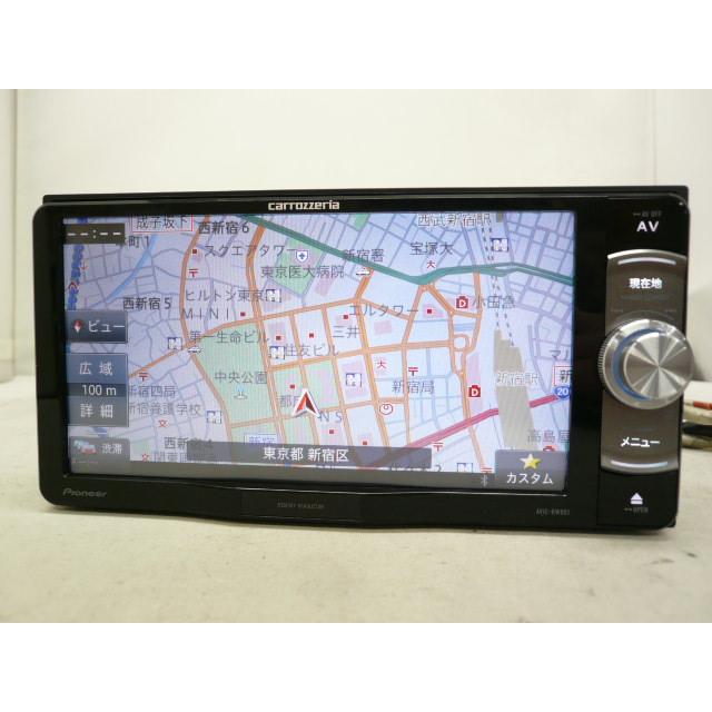 中古】 2025年版 カロッツェリア AVIC-RW801-D メモリーナビ 地デジ