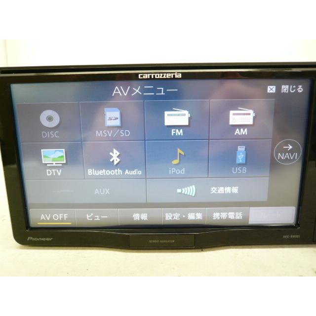 中古】 2025年版 カロッツェリア AVIC-RW801-D メモリーナビ 地デジ