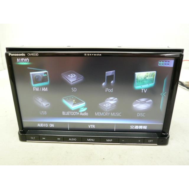 中古】 2026年度版 パナソニック ストラーダ CN-RE03D メモリーナビ 地