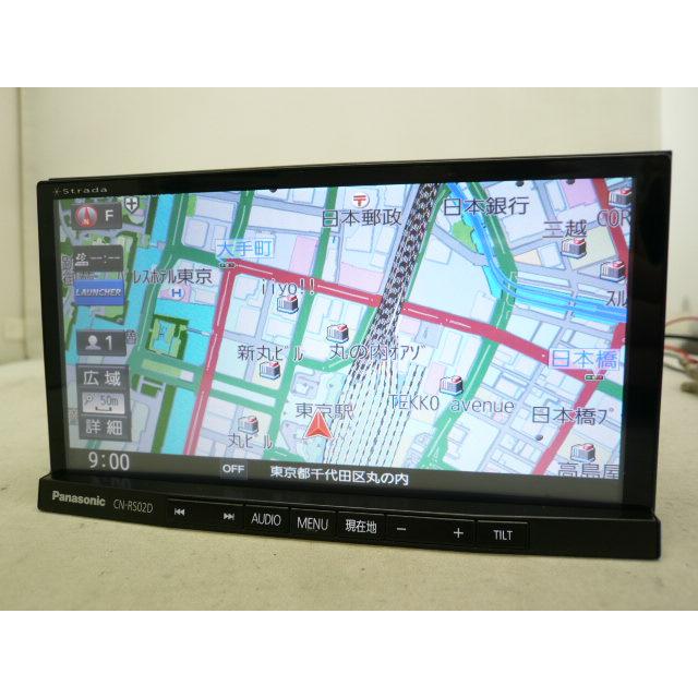 中古】 2026年版 パナソニック ストラーダ CN-RS02D メモリーナビ 地 
