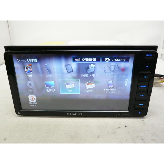 中古】 2026年春版 ケンウッド MDV-S707W 彩速ナビ メモリーナビ 地 