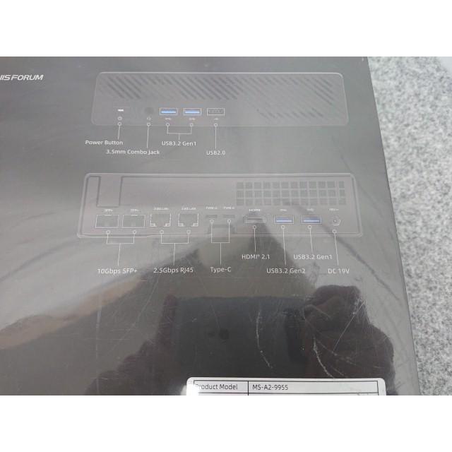 @【未使用品】 MINISFORUM MS-A2 ミニワークステーション AMD Ryzen9 9955HX ミニスフォーラム MS-A2-9955の画像