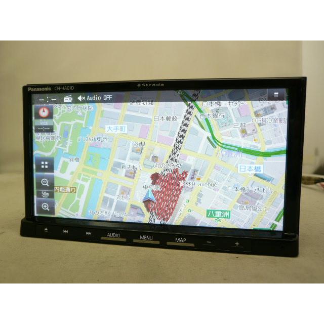 中古】 2023年版 パナソニック ストラーダ CN-HA01D メモリーナビ 地 