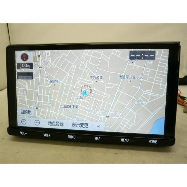 中古】 訳あり 2022秋 9インチ トヨタ純正 NSZT-Y68T メモリーナビ 地 