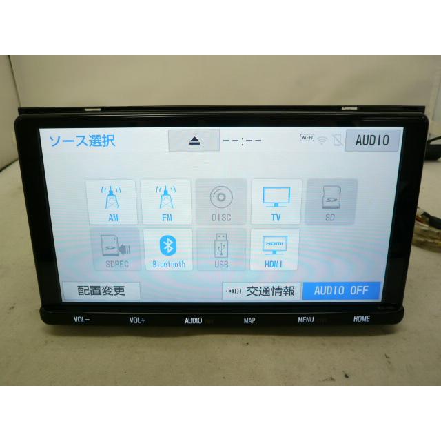 中古】 訳あり 2022秋 9インチ トヨタ純正 NSZT-Y68T メモリーナビ 地