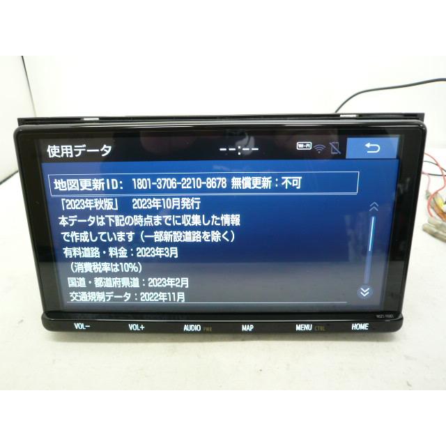 中古】 2023秋 9インチ トヨタ純正 NSZT-Y68T メモリーナビ 地デジ 