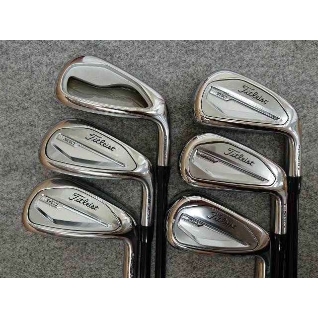 タイトリスト　T350アイアンセット2023 6本　TENSEI AVカーボン Titleist（タイトリスト） @【中古】 訳アリ 2023 T350 #6-PW、48° 6本