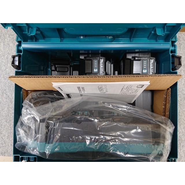 @【未使用品】 マキタ パワーソースキット XGT6 40Vmax 5.0Ah バッテリ2本・急速充電器(2口タイプ)・ケース付 A-72039の画像