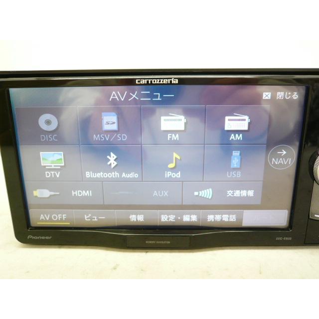 中古】 HDMI対応 2025年版 カロッツェリア AVIC-RW09 メモリーナビ 地