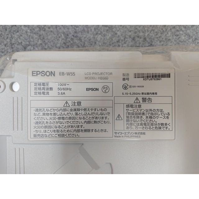 @【未使用品】 エプソン EB-W55 ビジネスプロジェクター EPSON_4