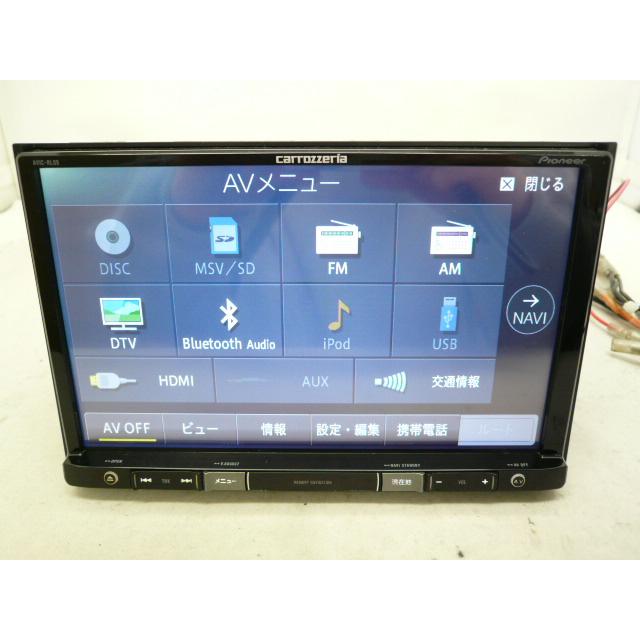 中古】 8V型 2025年版 カロッツェリア AVIC-RL09 メモリーナビ 地デジ