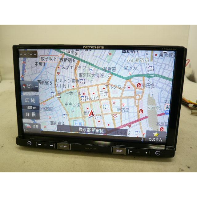 中古】 8V型 2025年版 カロッツェリア AVIC-RL801-D メモリーナビ 地 