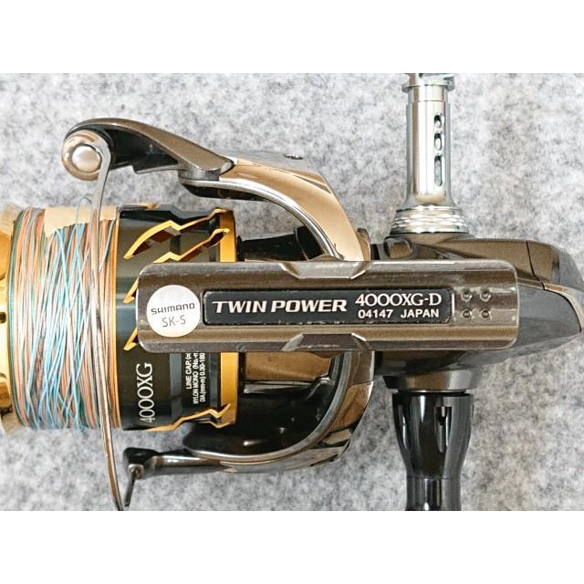 【未使用品】SHIMANO 21 TWIN POWER SW4000XG シマノ（SHIMANO） @【中古】 21 ツインパワー 4000XG スピニングリ