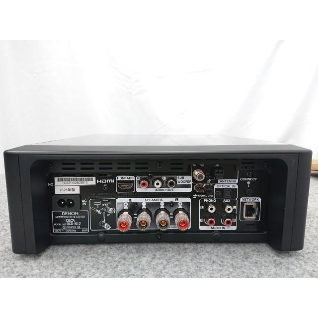 未使用品】 デノン RCD-N12 ブラック CEOL ネットワークCDレシーバー