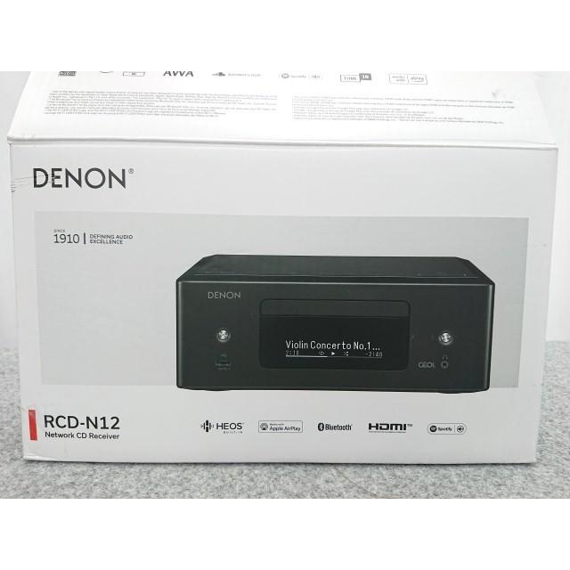 未使用品】 デノン RCD-N12 ブラック CEOL ネットワークCDレシーバー