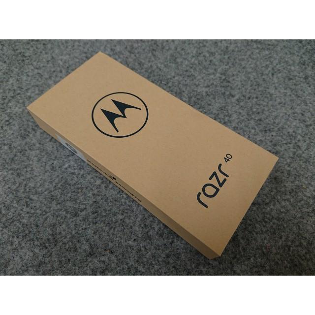 motorola razr @【未使用品】 SIMフリー 40 セージグリーン 8+256GB 