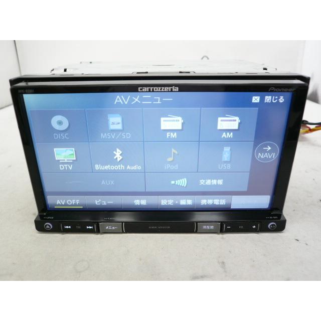 中古】 2025年版 カロッツェリア AVIC-RZ801-D メモリーナビ 地デジ