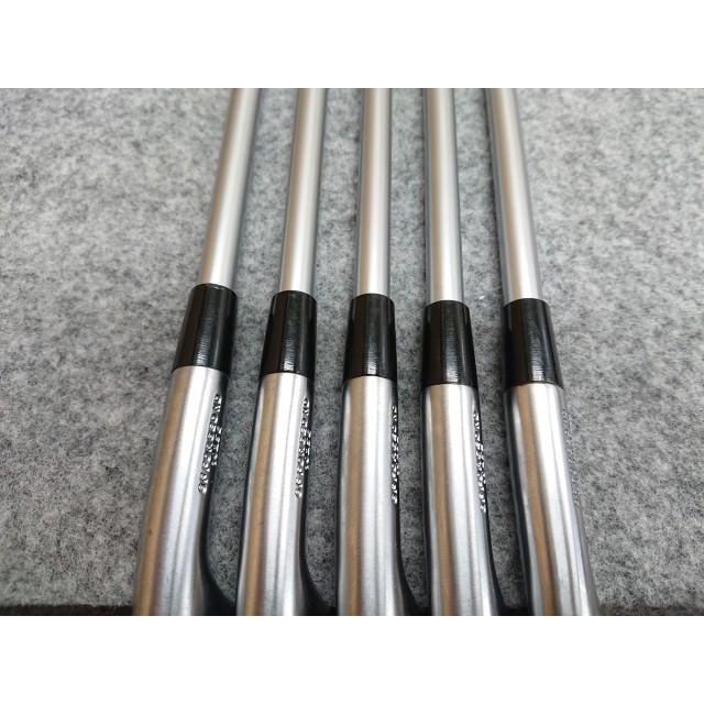 @【中古】 養老特注 ミズノ JPX923 FORGED #7-PW GW 5本 アイアンセット PLATINUM MFUSION i48 カーボン (R)の画像