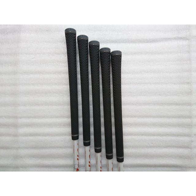 @【中古】 養老特注 ミズノ JPX923 FORGED #7-PW GW 5本 アイアンセット PLATINUM MFUSION i48 カーボン (R)の画像