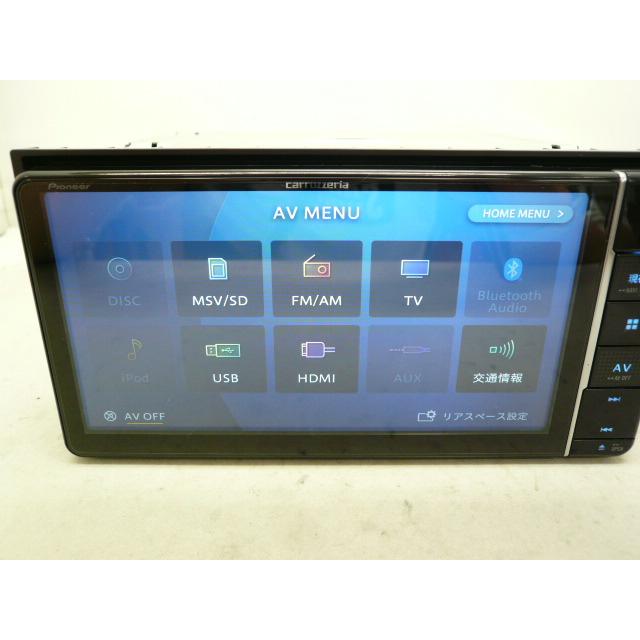 中古】 HDMI入出力 カロッツェリア AVIC-RW710 メモリーナビ 地デジ