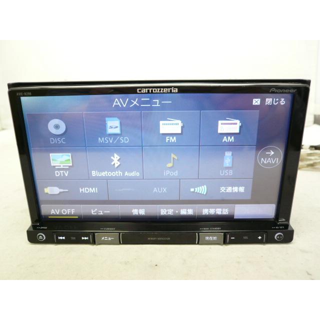 2025年 AVIC-RZ99 HDMI/フルセグ/録音/Bluetooth 中古】 HDMI対応 2025年版 カロッツェリア AVIC-RZ99 メモリーナビ 地