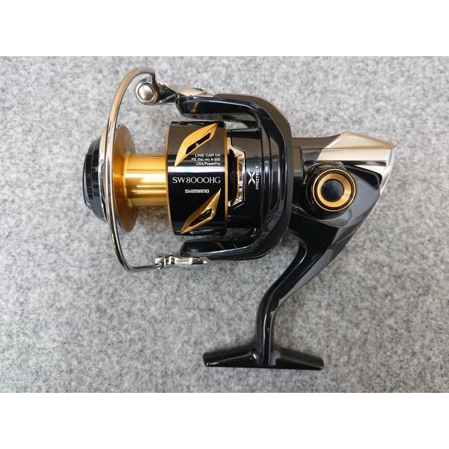シマノ - @【中古】 19 中心柱SW 8000HG スピニングリ−ル STELLA