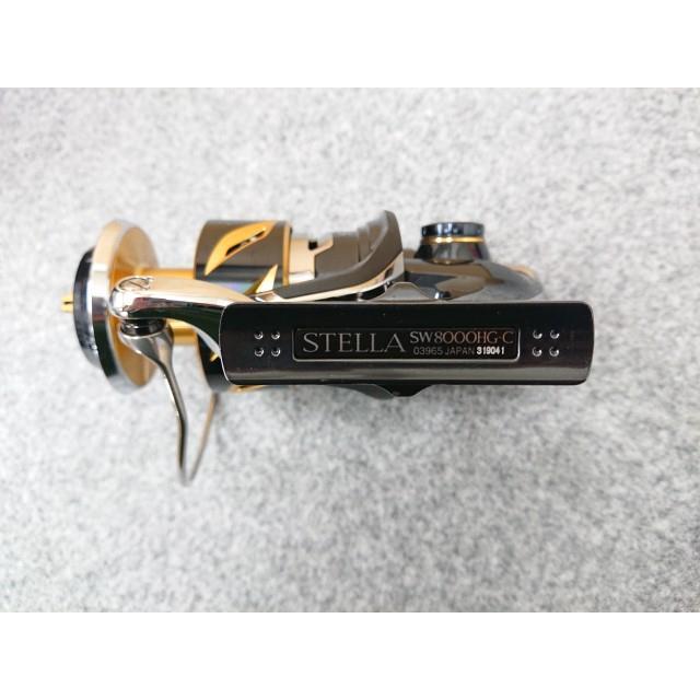シマノ - @【中古】 19 中心柱SW 8000HG スピニングリ−ル STELLA