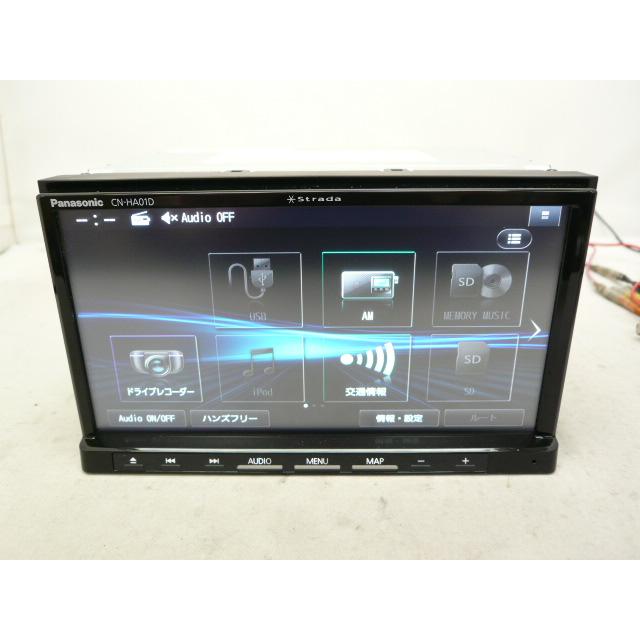 中古】 パナソニック ストラーダ CN-HA01D メモリーナビ 地デジ 