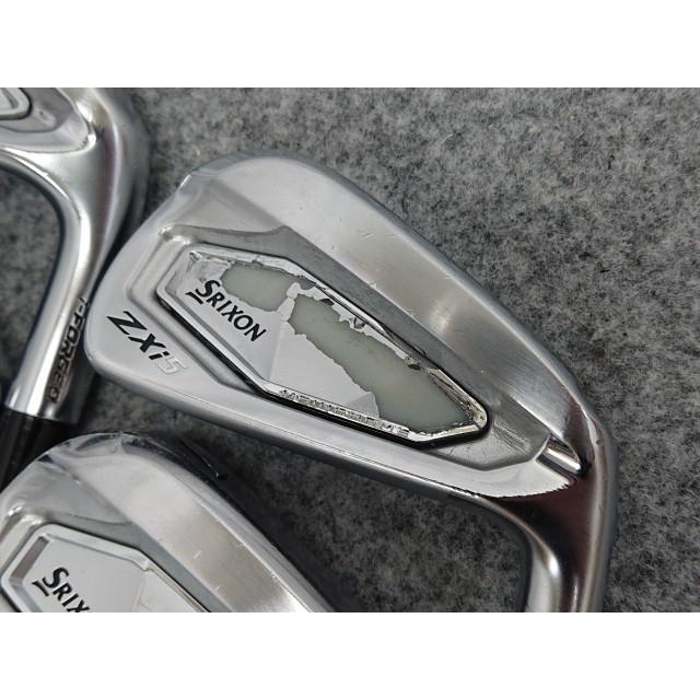 スリクソンzxi5 リシャフト品　ラウネ60S DUNLOP（ダンロップ） @【中古】 スリクソン SRIXON ZXi5 #6-PW 5本