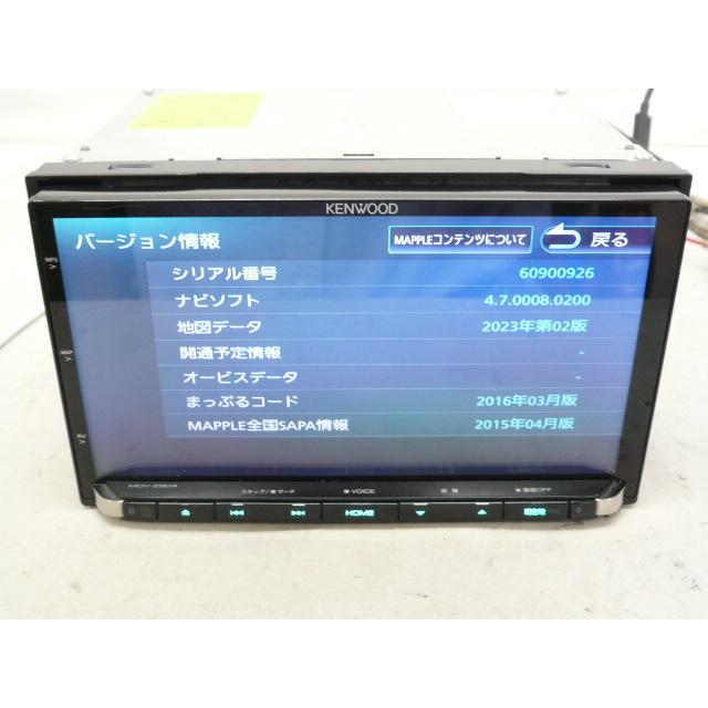 中古】 訳あり Apple CarPlay 2024年春 ケンウッド MDV-Z904 メモリー