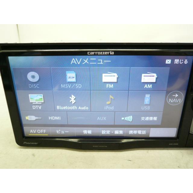 カロッツェリアAVIC-RW09 2024地図 HDMI新品付 中古】 HDMI対応 2026年版 カロッツェリア AVIC-RW09 メモリーナビ 地