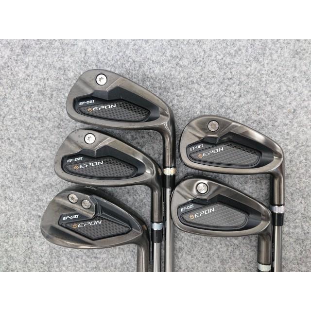 中古】 遠藤製作所 EPON エポン EF-02I ブラック #7-PW AW 5本 