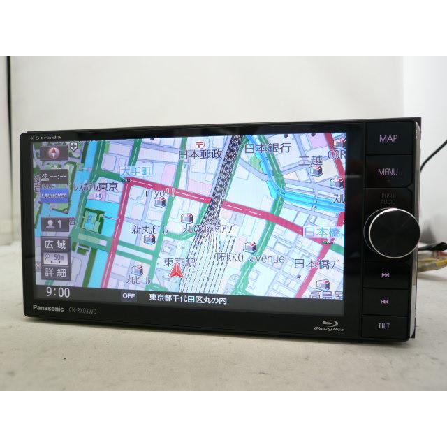 N*カ様 美品 Panasonic Strada CN-RX03WD カーナビ 中古】 2026年版 パナソニック ストラーダ CN-RX03WD メモリーナビ 地