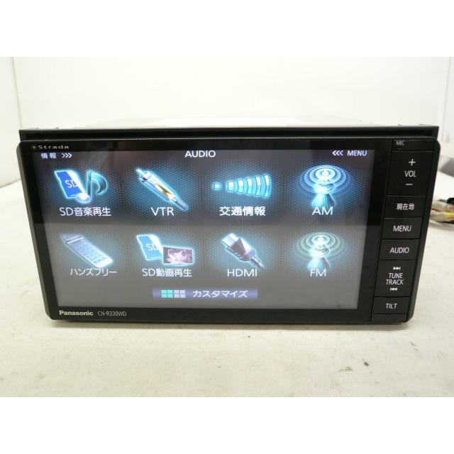 中古】 パナソニック ストラーダ CN-R330WD メモリーナビ 地デジ