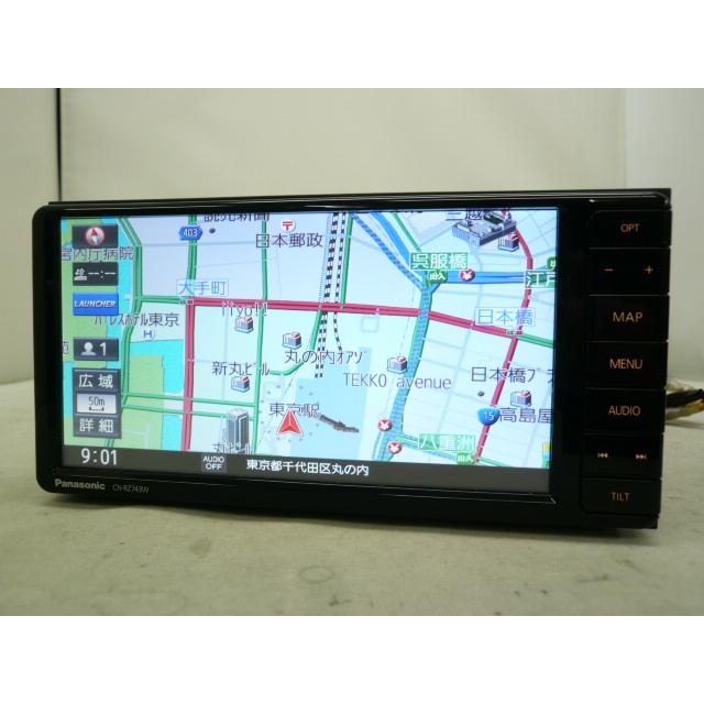 中古】 スズキ純正 CN-RZ743WZA メモリーナビ 地デジ/フルセグDVD/CD
