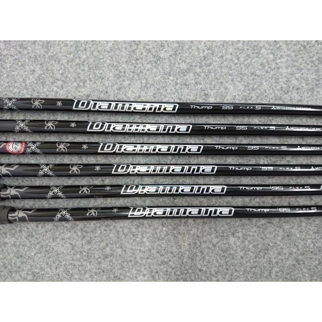 【美品】P770 2023モデル　6〜P 5本セット　diamana 95 S TaylorMade（テーラーメイド） @【中古】 2023 P770 P・770 #5-PW 6本