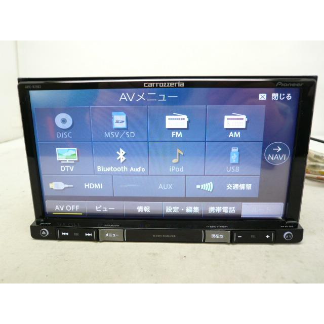 中古】 HDMI対応 2025年版 カロッツェリア AVIC-RZ902 メモリーナビ 地 
